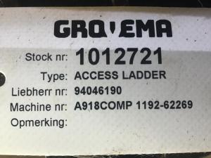 Liebherr Zugangsleiter